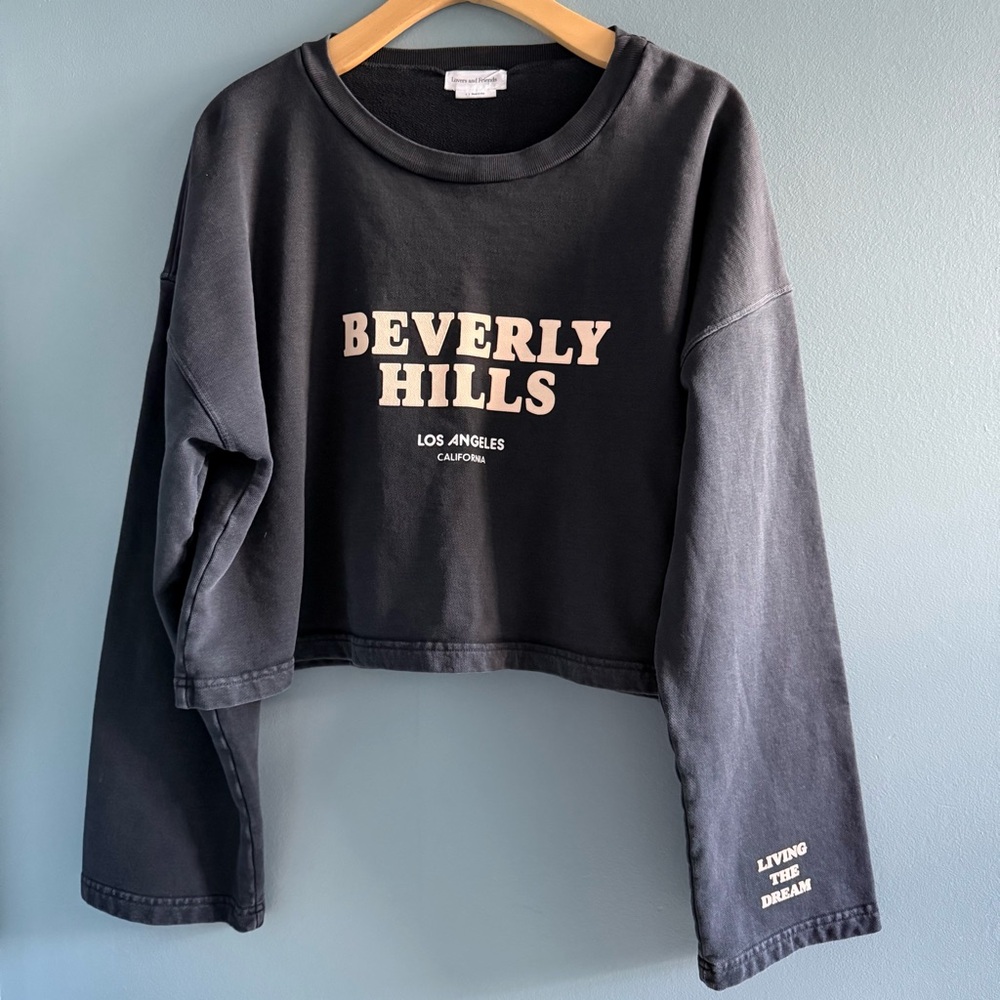 Lovers & Friends The Cropped Crewneck